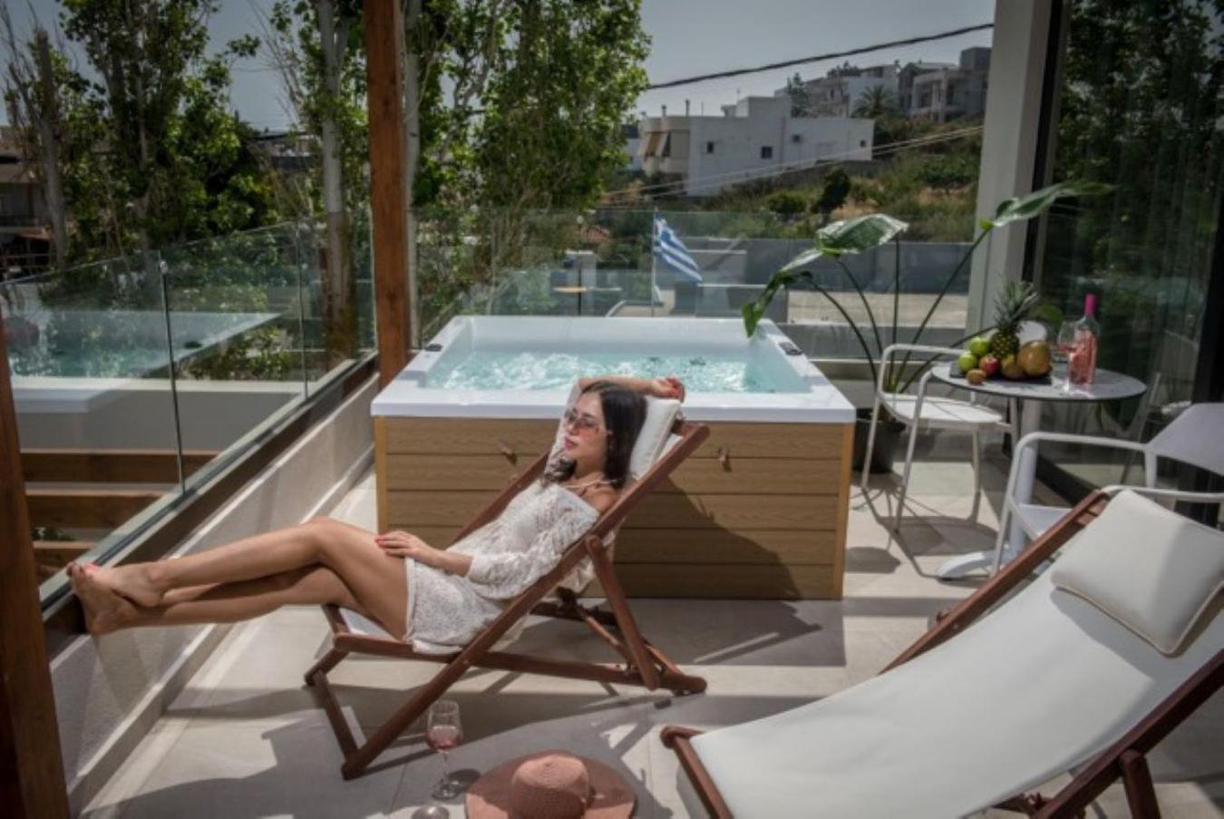 Vaya Suites By Omilos Hotels Amoudara Lasithiou Eksteriør billede